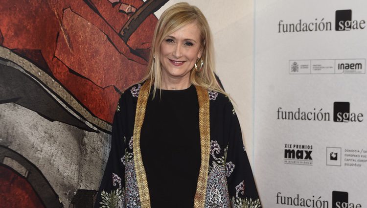 Cristina Cifuentes en los Premios MAX 2016