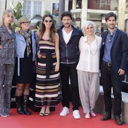 El equipo de 'Acantilado' en el Festival de Málaga 2016