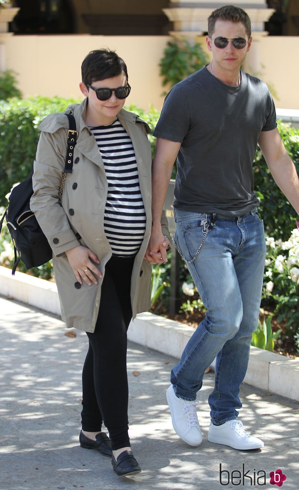 Ginnifer Goodwin y Josh Dallas en Beverly Hills