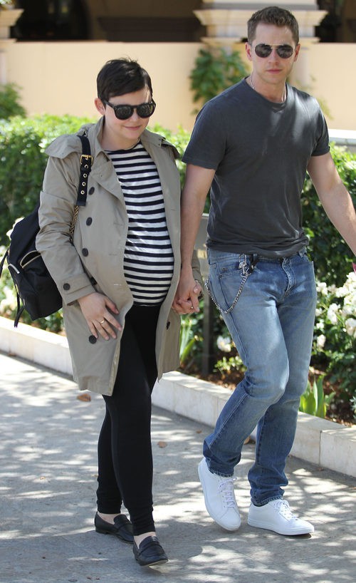 Ginnifer Goodwin y Josh Dallas en Beverly Hills