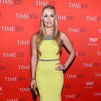 Lindsey Vonn en la fiesta organizada por la revista Time en Nueva York