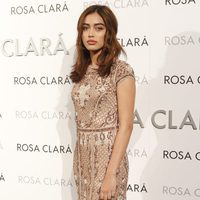 Cindy Kimberly en el desfile de Rosa Clará en Barcelona Bridal Fashion Week 2016