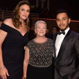 Caitlyn Jenner y Lewis Hamilton en la fiesta organizada por la revista Time en Nueva York