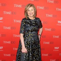 Arianna Huffington en la fiesta organizada por la revista Time en Nueva York