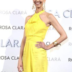 Eugenia Silva en el desfile de Rosa Clará en Barcelona Bridal Fashion Week 2016