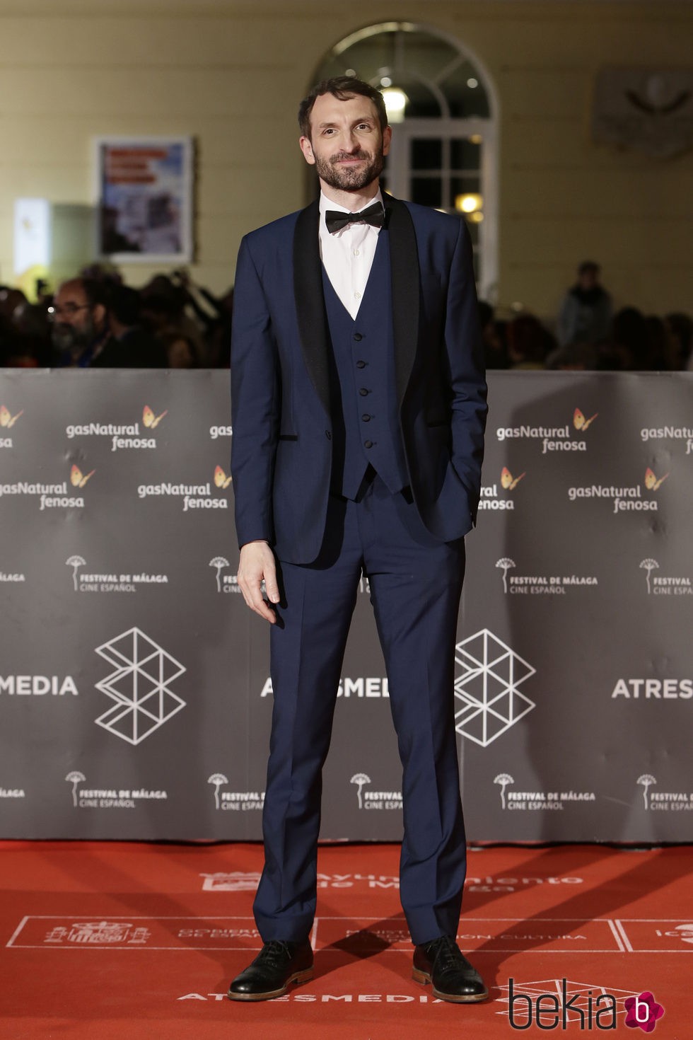 Julián Villagrán en la premiere de 'Gernika' en el Festival de Málaga 2016