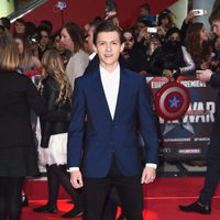 Tom Holland en la premiere de la película 'Capitán América: Civil War' en Londres