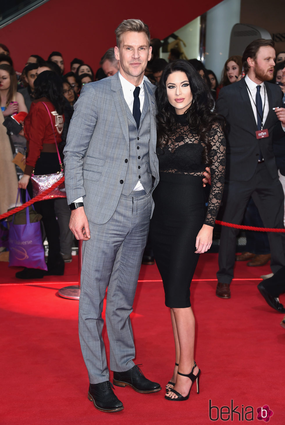 Craig Stevens en la premiere de la película 'Capitán América: Civil War' en Londres