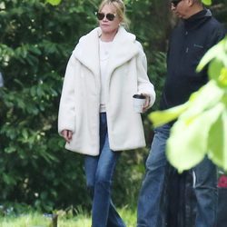 Melanie Griffith en el set de rodaje de 'Cincuenta sombras más oscuras'