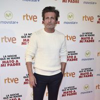 Jesús Olmedo en la premiere de la película 'La noche que mi madre mató a mi padre' en Madrid