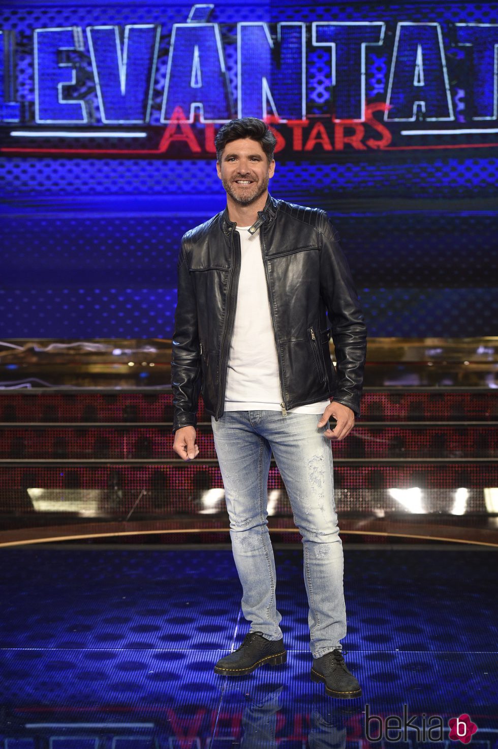 Toño Sanchís en la presentación de 'Levántate All Stars'