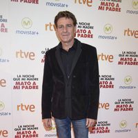 Juanjo Artero en la premiere de la película 'La noche que mi madre mató a mi padre' en Madrid