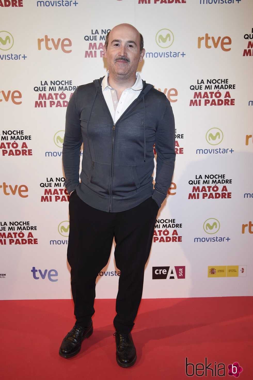 Javier Cámara en la premiere de la película 'La noche que mi madre mató a mi padre' en Madrid