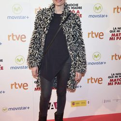 Laura Pamplona en la premiere de la película 'La noche que mi madre mató a mi padre'