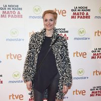 Laura Pamplona en la premiere de la película 'La noche que mi madre mató a mi padre'