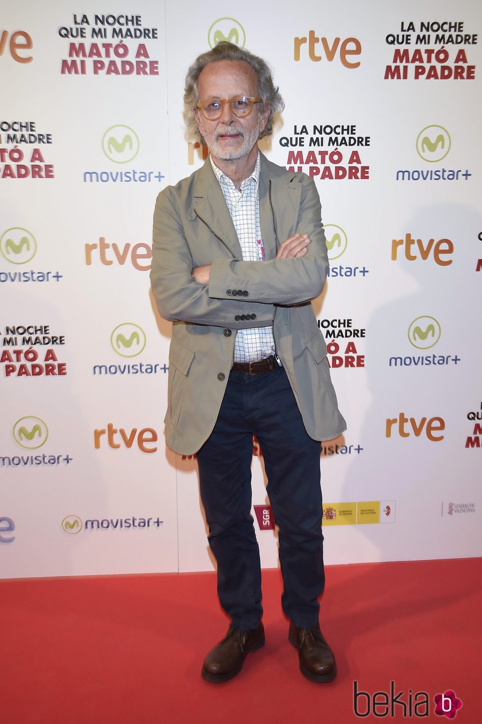 Fernando Colomo en la premiere de la película 'La noche que mi madre mató a mi padre' en Madrid