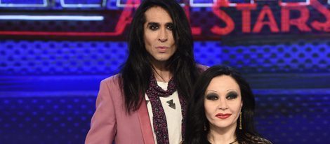 Alaska y Mario Vaquerizo en la presentación de 'Levántate All Stars'