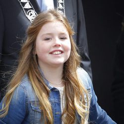 La Princesa Alexia sonriente en el Día del Rey 2016