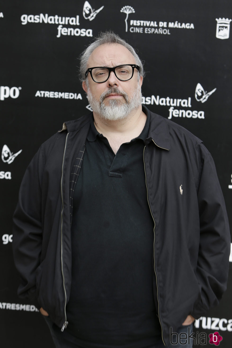 Álex de la Iglesia en la presentación de 'El Bar' en el Festival de Málaga 2016