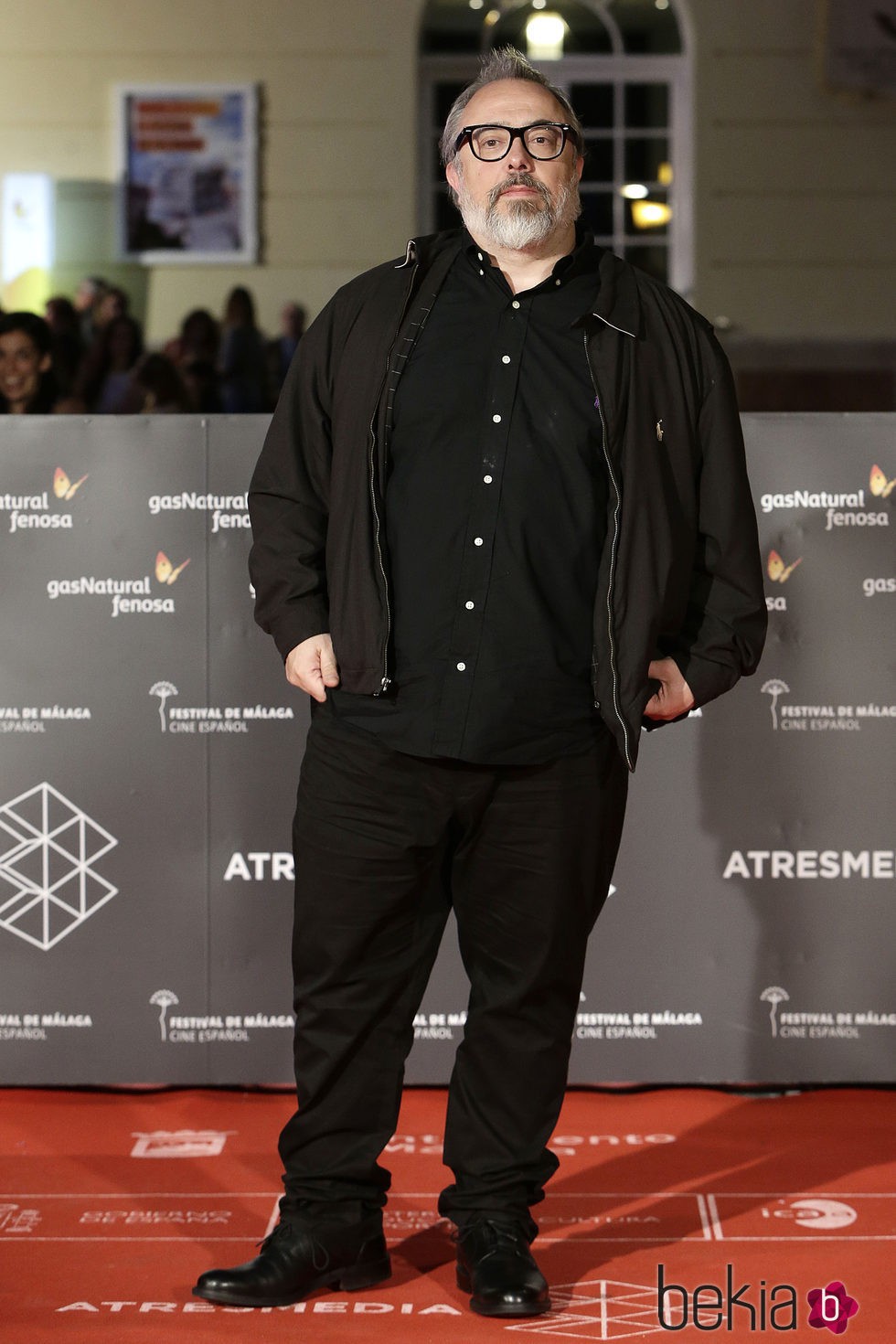 Álex de la Iglesia en la premiere de 'El Bar' en el Festival de Málaga 2016