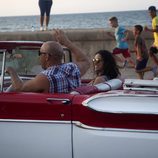 Vin Diesel y Michelle Rodriguez  se divierten en el rodaje de 'Fast & Furious 8' en Cuba