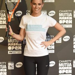 Edurne en la jornada benéfica previa al Mutua Madrid Open de Tenis