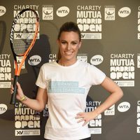 Edurne en la jornada benéfica previa al Mutua Madrid Open de Tenis