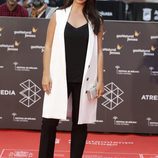 Elena Furiase en la alfombra roja del Festival de Málaga de 2016