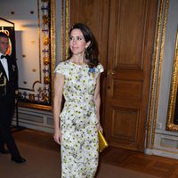 La Princesa Mary de Dinamarca en la cena de gala en el 70 cumpleaños del Rey Gustavo de Suecia