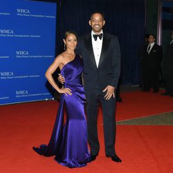 Jada Pinkett Smith y Will Smith  en la Fiesta de Corresponsales 2016 en la Casa Blanca