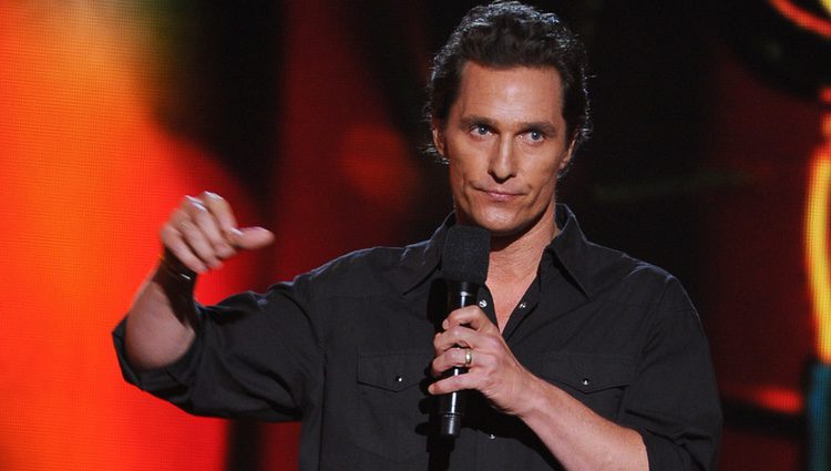 Matthew McConaughey en los Premios American Country Countdown 2016