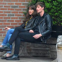 Dakota Johnson y Matthew Hitt en Nueva york