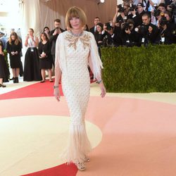 Anna Wintour en la Gala Met 2016