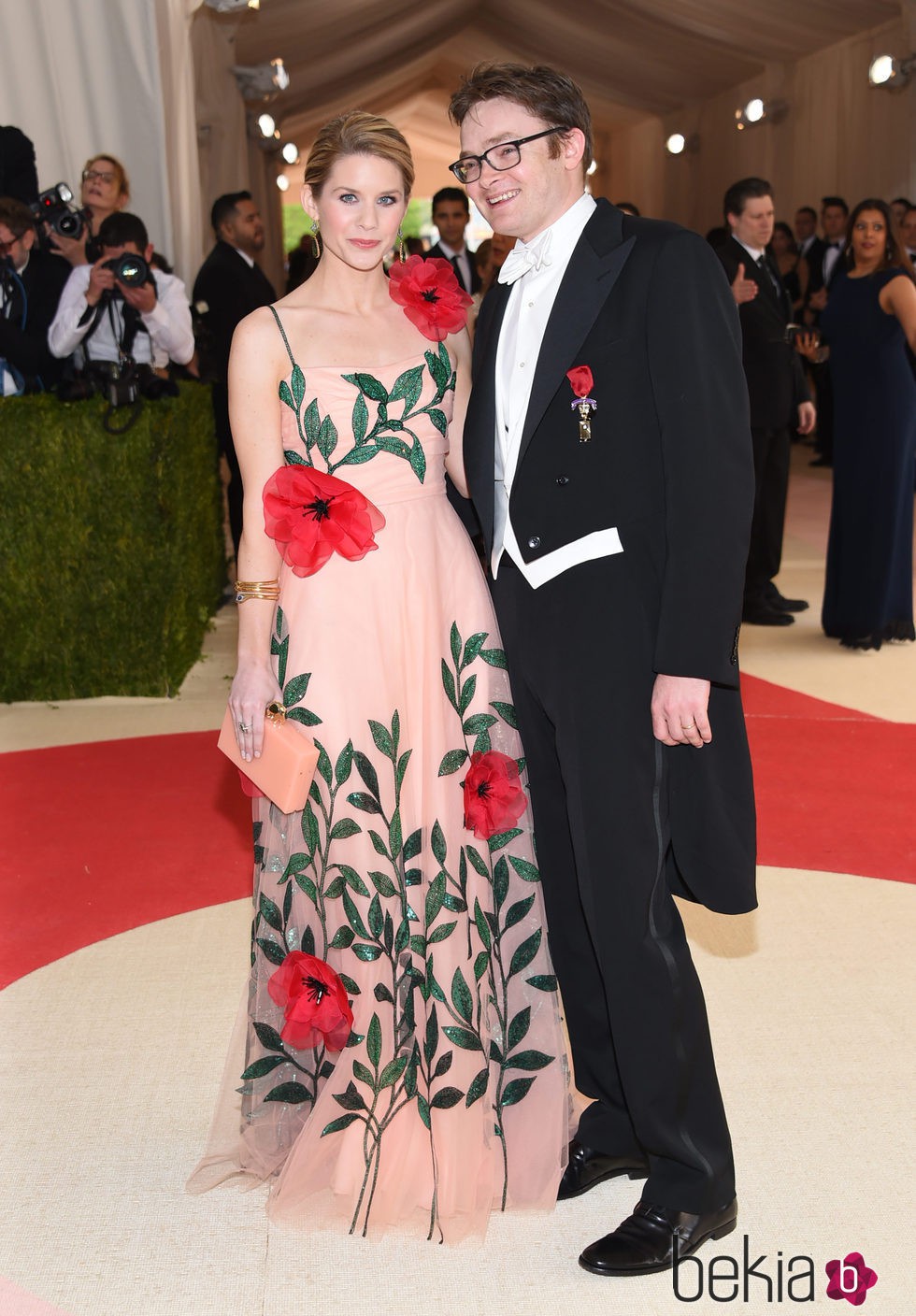 Elizabeth Cordry y Charles Shaffer en la Gala Met 2016