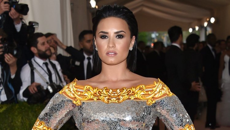 Demi Lovato en  la Gala Met 2016