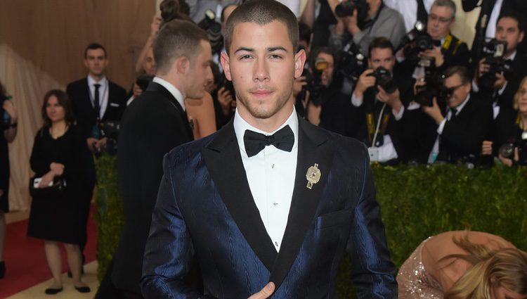 Nick Jonas en la Gala Met 2016