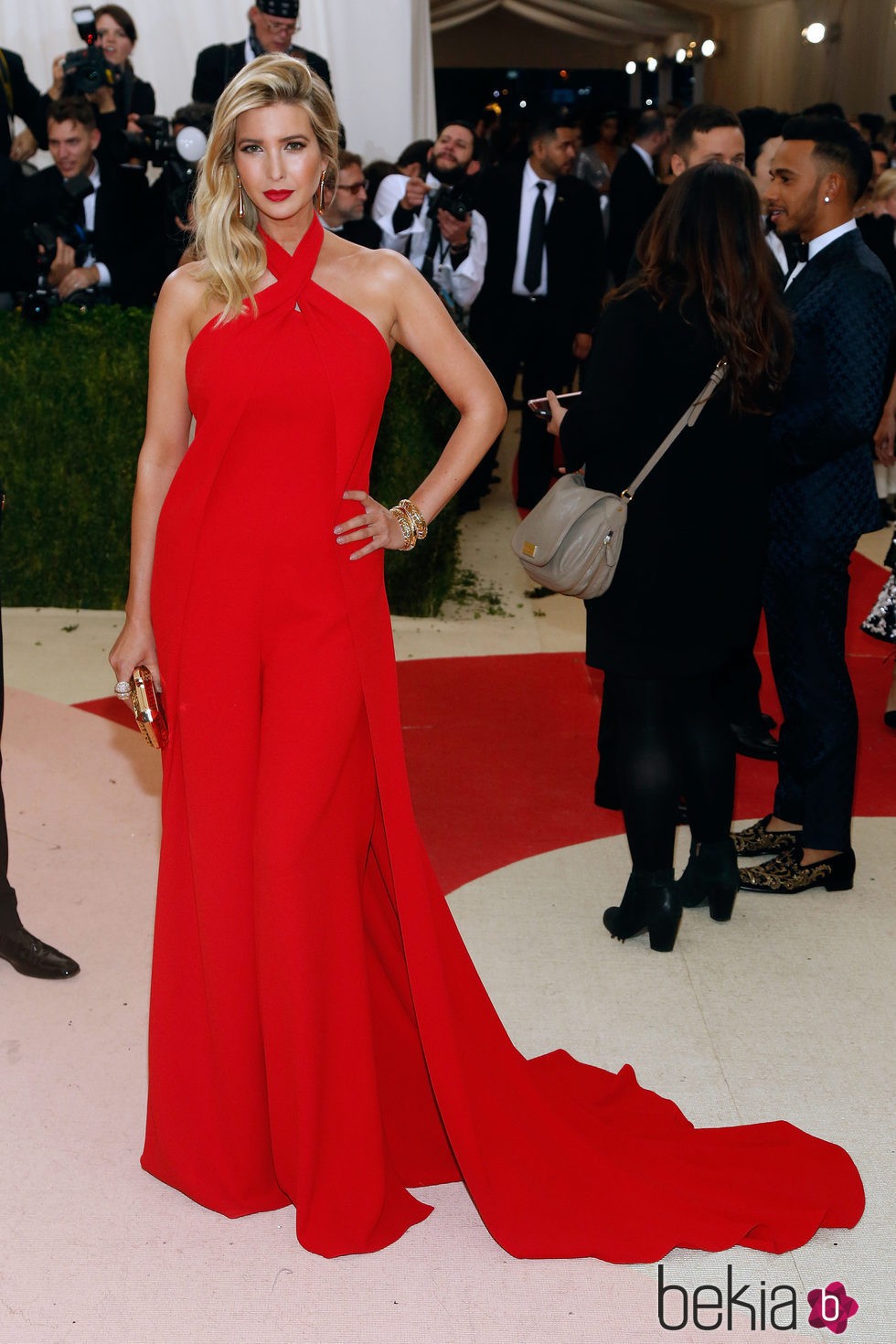 Ivanka Trump en la Gala del MET 2016