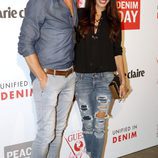 Mireia Canalda y Felipe López en la celebración del 'Denim day' de Guess en Barcelona