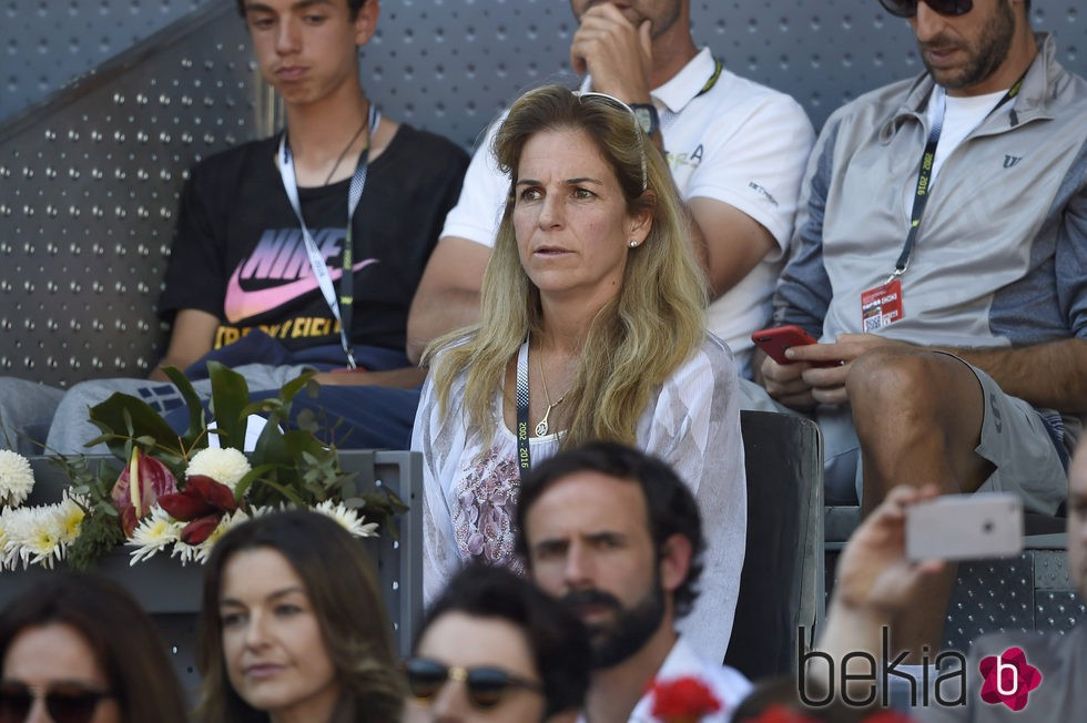 Arantxa Sánchez Vicario en el Madrid Open 2016