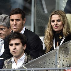 Ivan Helguera y  Lorena Casado en el torneo de tenis Madrid Open 2016