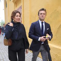 Raquel Revuelta y Raul Gracia en la Feria del Caballo de Jerez de la Frontera 