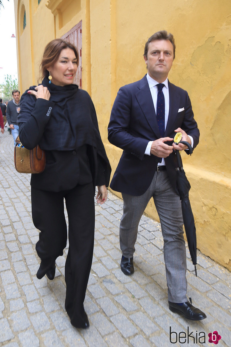 Raquel Revuelta y Raul Gracia en la Feria del Caballo de Jerez de la Frontera 