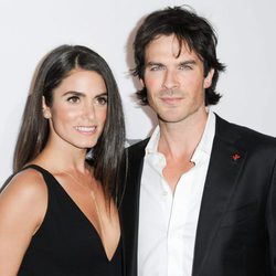 Ian Somerhalder y Nikki Reed en la gala solidaria Humane Society