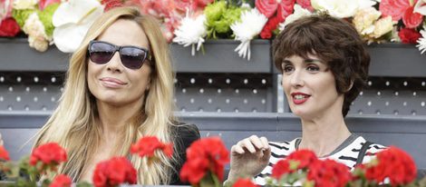 Marta Sánchez y Paz Vega en el torneo de tenis Madrid Open 2016