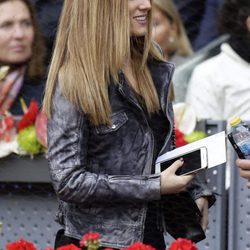 Edurne en la final del torneo de tenis Madrid Open 2016