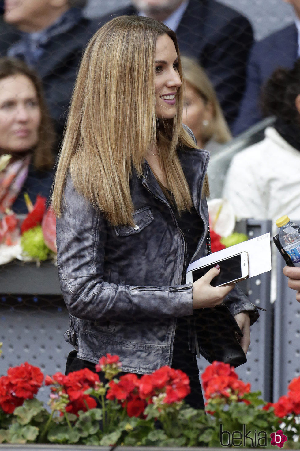 Edurne en la final del torneo de tenis Madrid Open 2016