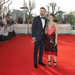 Justin Timberlake y Anna Kendrick en los Premios BAFTA TV 2016