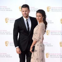 Mark Wright y Michelle Keegan en los Premios BAFTA TV 2016