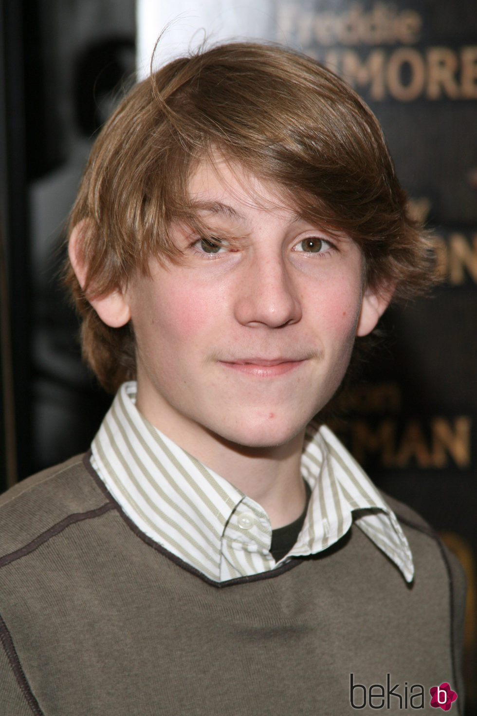 Erik Per Sullivan en el estreno de 'Arthur y los Minimoys' en 2007