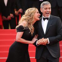  Julia Roberts y George Clooney en el Festival de Cannes 2016